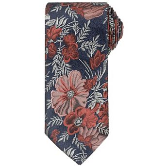 Men's Floral Ties Self-Tie Neck Flower Pattern Classic Neckties for Formal Elegant