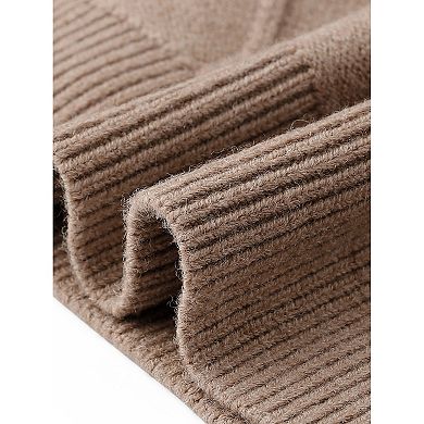 Allegra K Cardigan Sweater for Women's Casual Button Down Long Sleeve Open Front Sweaters