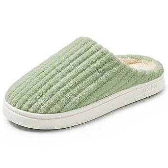 Women's Warm House Shoes Unisex Comfy Fuzzy Slip-On House Slippers