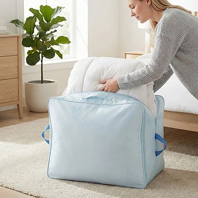 1 Pack Clothes Storage Expandable Bags Moving Bags for Organizing Storage Containers with Handles