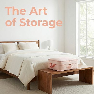 1 Pack Clothes Storage Expandable Bags Moving Bags for Organizing Storage Containers with Handles