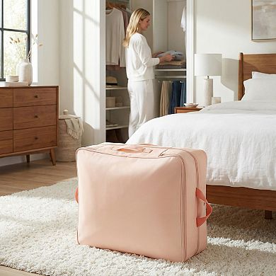 1 Pack Clothes Storage Expandable Bags Moving Bags for Organizing Storage Containers with Handles
