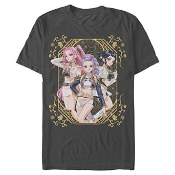 Men's K-Pop Demon Hunters Huntrix Graphic Tee