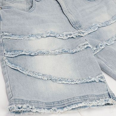 Men's Caliber Denim Co. Distressed Leyline Shorts