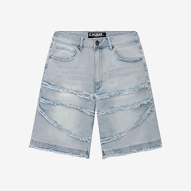 Men's Caliber Denim Co. Distressed Leyline Shorts