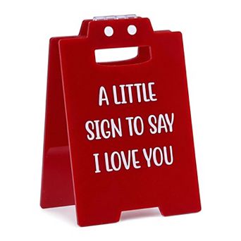 Extra Stable Acrylic Desk Sign Gift Vertical Keepsake Block for Friends