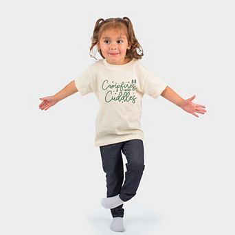 Campfire And Cuddles - Toddler Short Sleeve Graphic T-Shirt