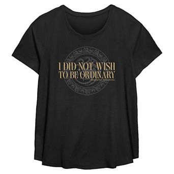 Plus Size House of the Dragon Rhaenyra I Did Not Wish To Be Ordinary Flowy Graphic Tee