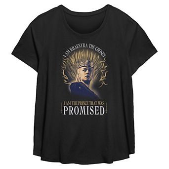 Plus Size House of the Dragon Rhaenyra The Chosen Flowy Graphic Tee