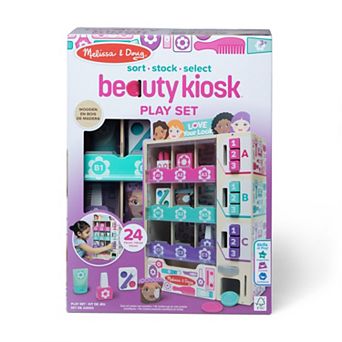 Melissa & Doug 24 pc Beauty Kiosk Play Set