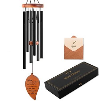 30" Sympathy Memorial Wind Chime: Comforting Grief, Honoring Loved Ones - Home, Garden