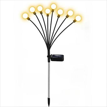 Solar Garden Lights 4 Pack 32LED Swaying Waterproof Outdoor