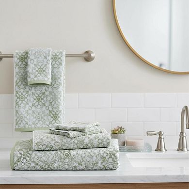 4 Piece Bath Towel Set 100% Cotton Soft Absorbent Machine Washable