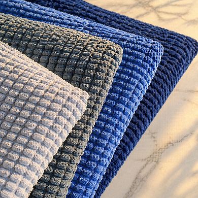 Boho Corduroy Throw Pillow Covers Set of 4 18x18 Inch Decorative for Sofa Couch Bed