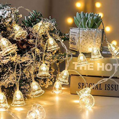 20LED Solar String Lights Outdoor Garden Christmas Party Decor Warm White