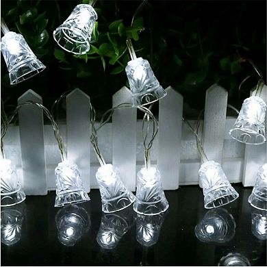 20LED Solar String Lights Outdoor Garden Christmas Party Decor Warm White