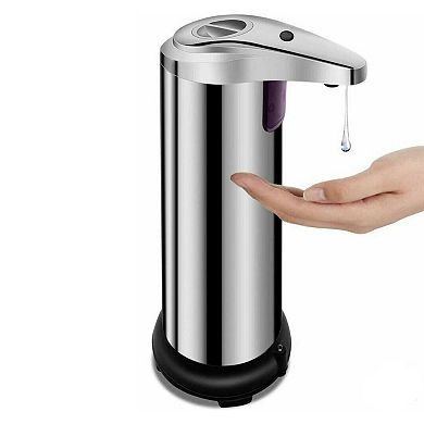 Automatic Soap Dispenser Touchless Sensor Stainless Steel Pump 250ml