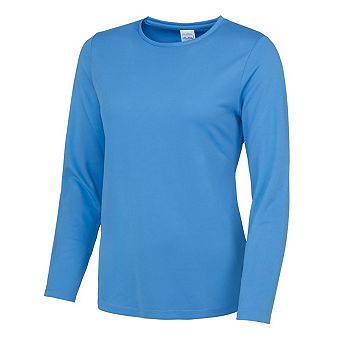 AWDis Just Cool Womens/Ladies Girlie Long Sleeve T-Shirt