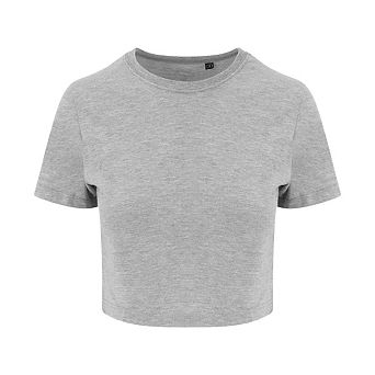 AWDis Just Ts Womens Girlie Tri-Blend Cropped T-Shirt