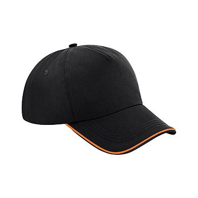 Beechfield Authentic Piped 5 Panel Cap