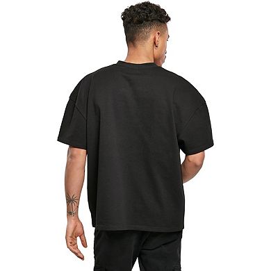 Build Your Brand Mens Plain Ultra Heavyweight T-Shirt