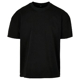 Build Your Brand Mens Plain Ultra Heavyweight T-Shirt