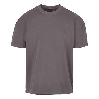 Build Your Brand Mens Plain Ultra Heavyweight T-Shirt