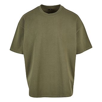 Build Your Brand Mens Plain Ultra Heavyweight T-Shirt