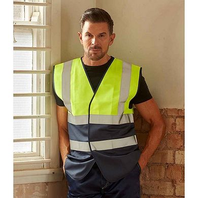 Yoko Unisex Adult Two Tone Hi-Vis Vest