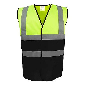 Yoko Unisex Adult Two Tone Hi-Vis Vest