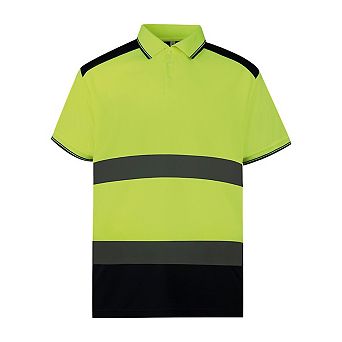 Yoko Mens Hi-Vis Polo Shirt