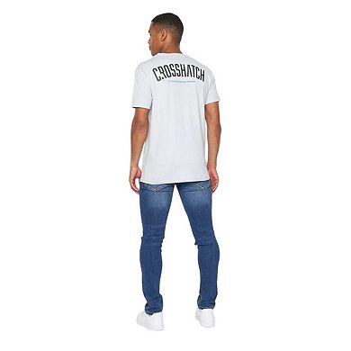 Crosshatch Mens Cronstand Logo T-Shirt