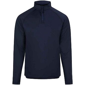 Awdis Mens Lightweight Quarter Zip Active Top