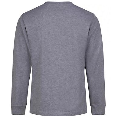 Awdis Unisex Adult Plain Long-Sleeved T-Shirt