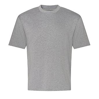 Awdis Mens Heather Heavyweight Boxy T-Shirt