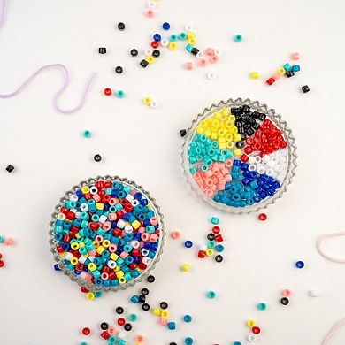 1000pcs John Bead 6mm Opaque Finish Plastic Pony Beads for Jewelry Making Bracelets Necklaces DIY