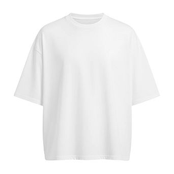 Awdis Mens Boxy Cropped T-Shirt