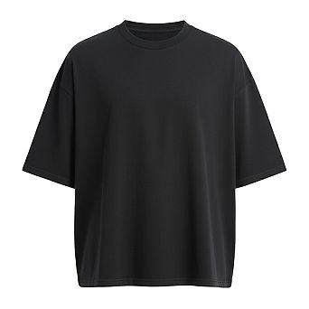 Awdis Mens Boxy Cropped T-Shirt
