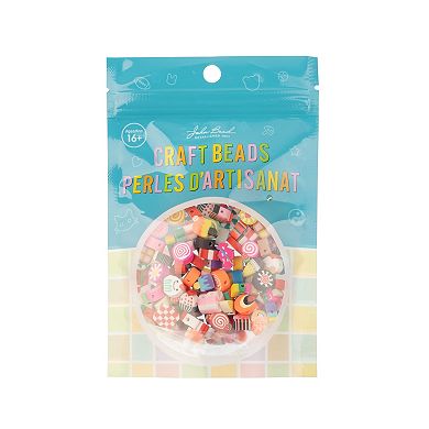 John Bead 120ct. 1mm Polymer Clay Beads for DIY Jewelry Bracelet Necklace Making