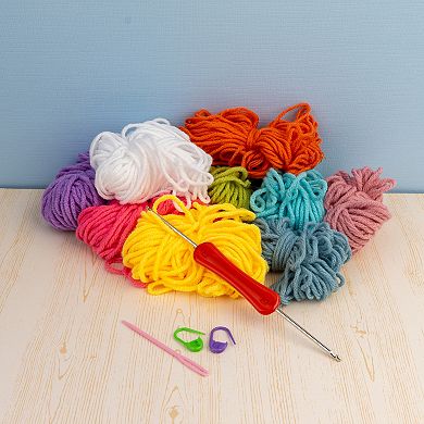 John Bead Granny Square Headband Crochet DIY Kit