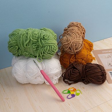 John Bead Sunflower Tote Bag Crochet DIY Kit