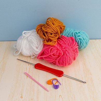 John Bead Flower Coasters Crochet DIY Kit