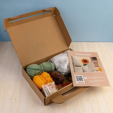 John Bead Sunflower Crochet DIY Kit