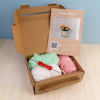 John Bead Plant Hanger Crochet DIY Kit