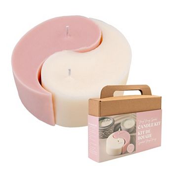John Bead Chinese Ying Yang Symbol DIY Art Decorative Candle Making Kit