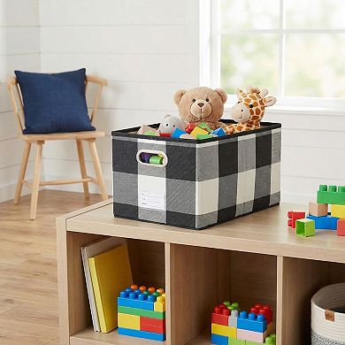 Storage Cube, Large Fabric Storage Bin with Handles for Shelves Closet Collapsible Storage Basket