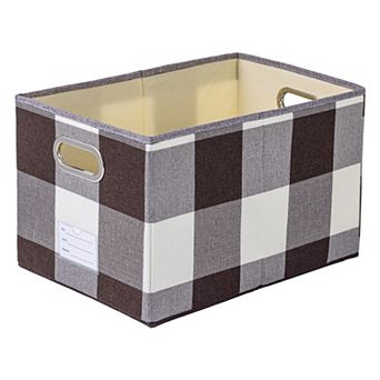 Storage Cube, Large Fabric Storage Bin with Handles for Shelves Closet Collapsible Storage Basket