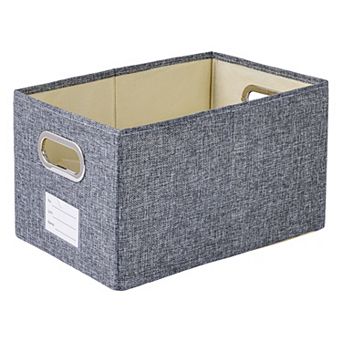 Storage Cube, Large Fabric Storage Bin with Handles for Shelves Closet Collapsible Storage Basket