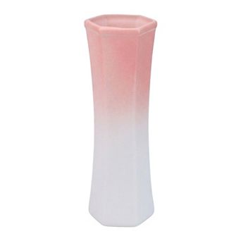 Modern Tall Ceramic Vase Slim Matte Decorative Flower Vases for Centerpieces 3.0"Lx3.0"Wx9.6"H