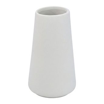 Ceramic Bud Vase Set, Small Decorative Flower Vases for Home Decor 3.4"Lx3.4"Wx5.9"H